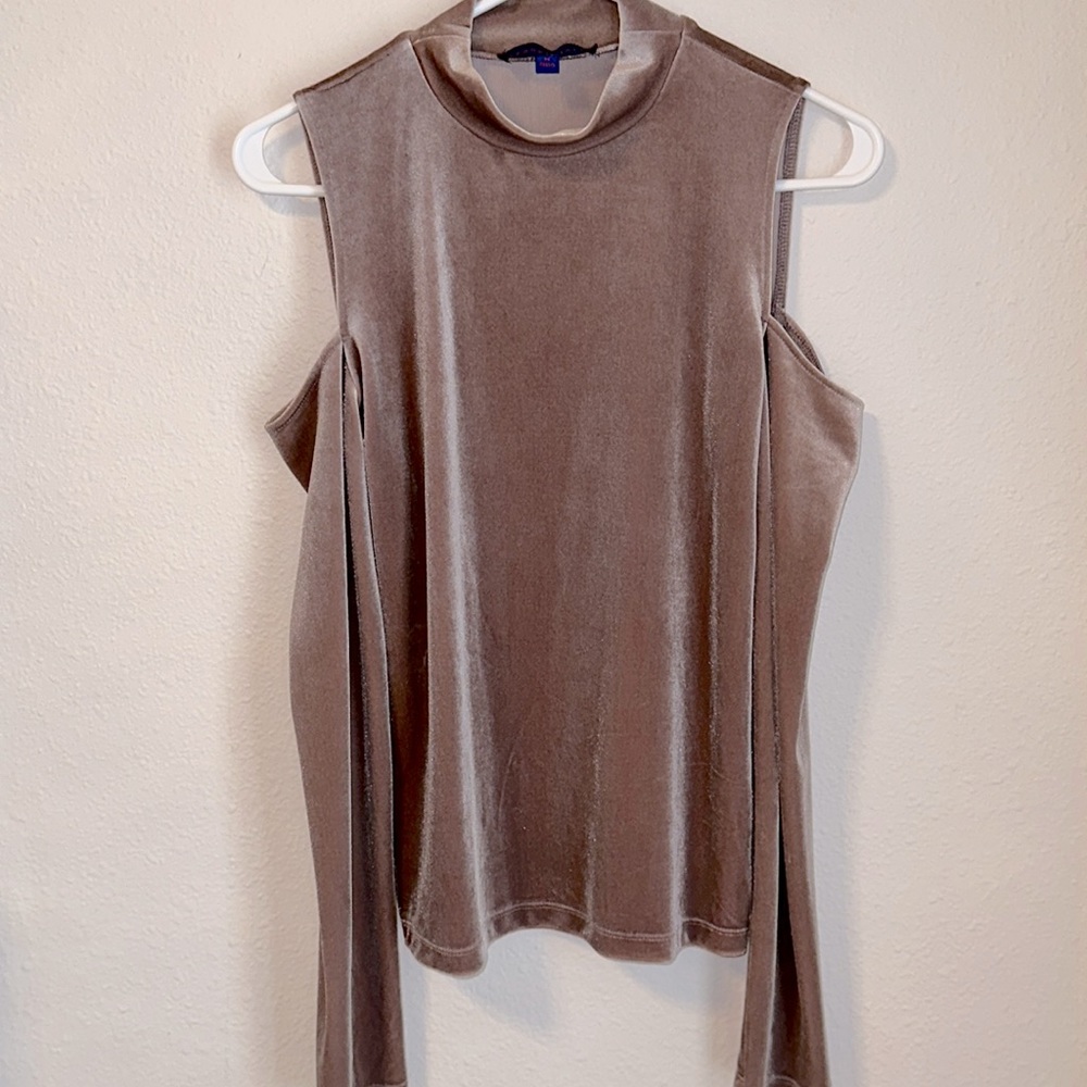 aeropostale cold-shoulder top